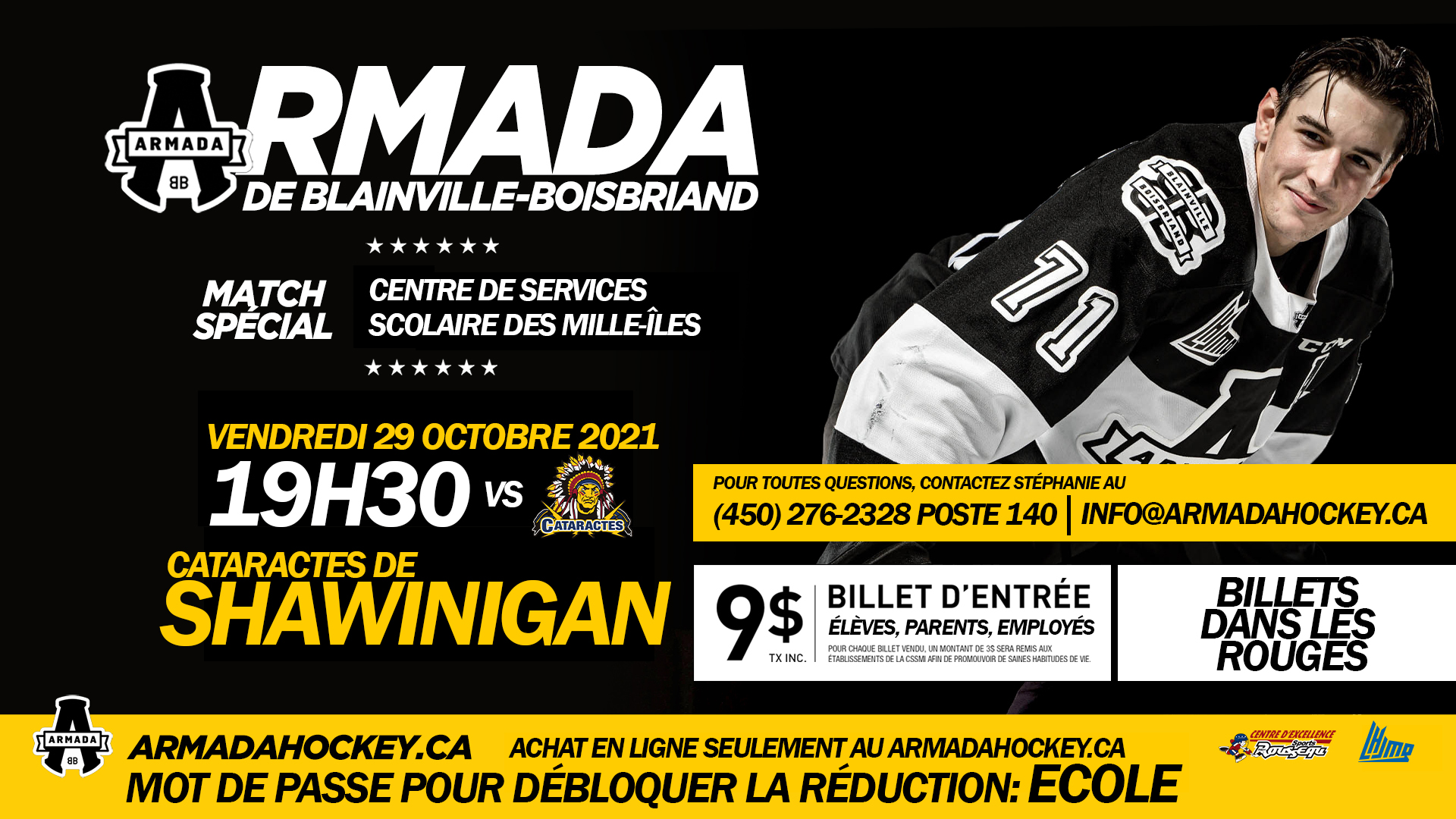 Match Armada 29 octobre 2021