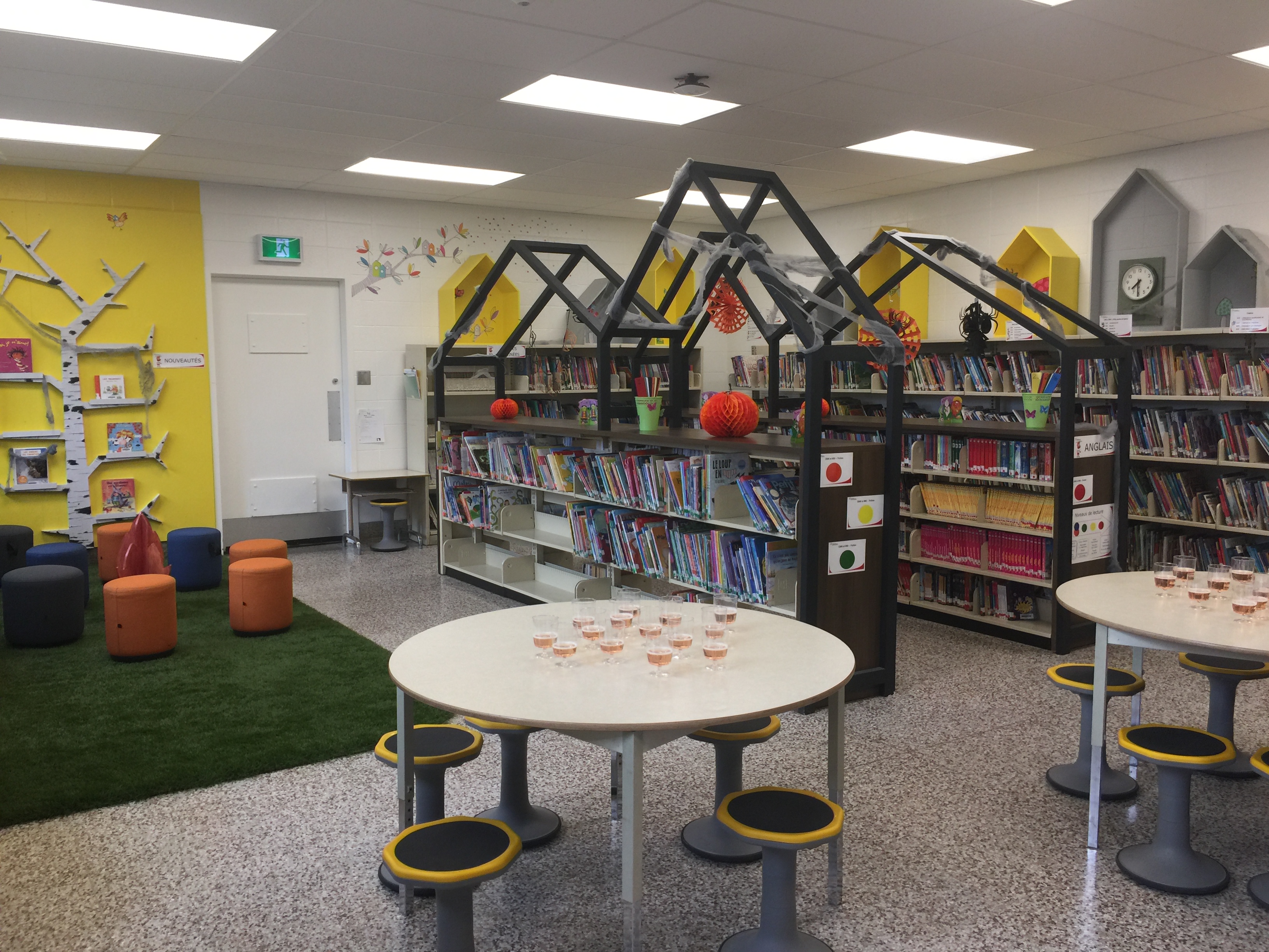 Espace général de la bibliothèque