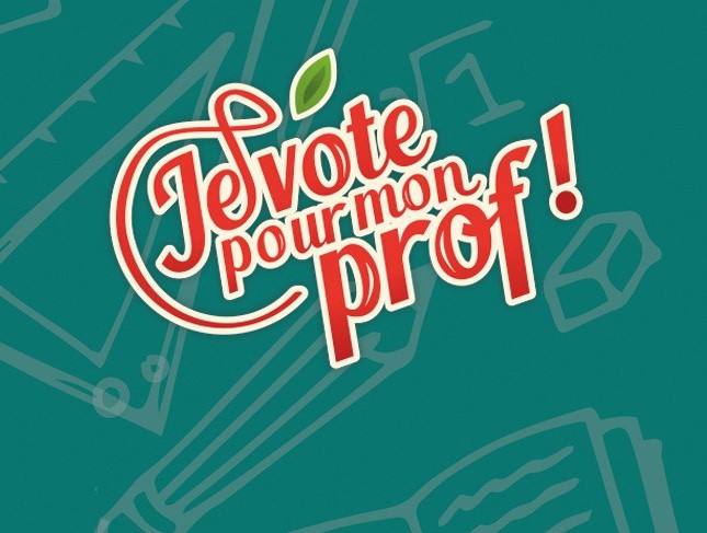 Concours Je vote pour mon prof